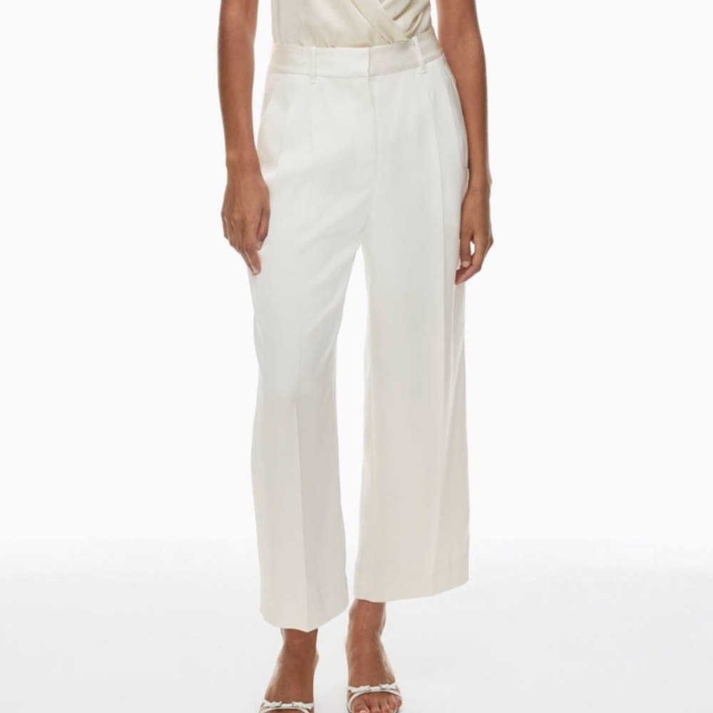 Artizia Effortless Pant Satin Light Birch
